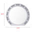 A mirrored and faux diamond accent mirror from Fareham