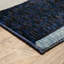 Tapis abstrait bleu / blanc / vert Sisk-1434356569