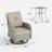 2-Person Patio Conversation Set With Rocking Swivel Chairs And Tempered-Glass Table-486542862