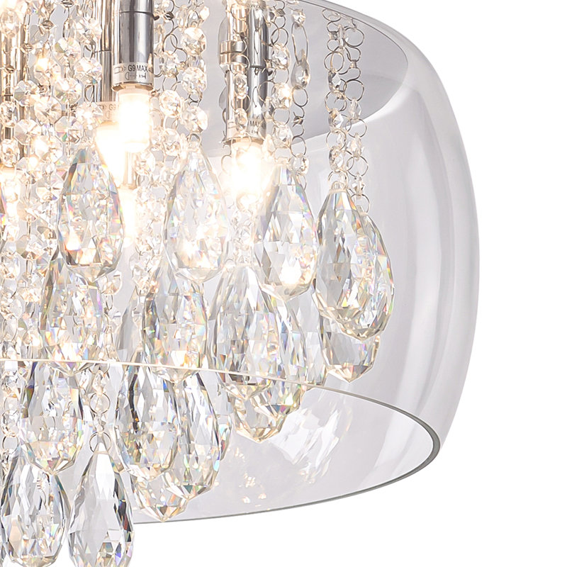 6 - Light Crystal Chandelier