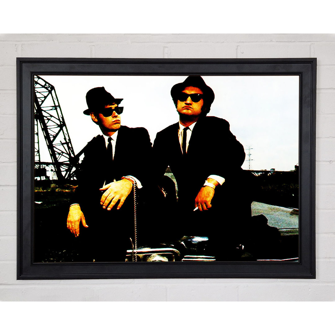 Kunstdruck The Blues Brothers Jake und Elwood