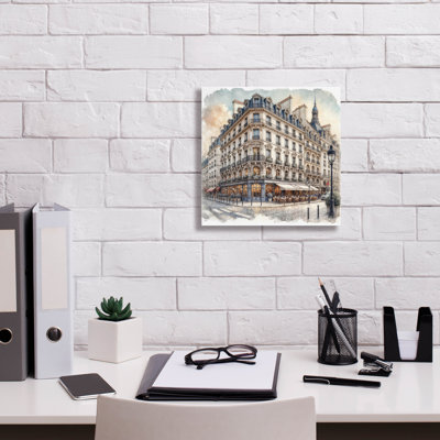 Mccann, "Hotel In Paris" par Rey Klimt, art mural sur toile