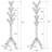 Ramires Solid Wood Coat Rack Clothing Hanger-1657294136