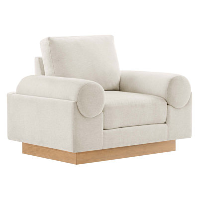 Modway Oasis Upholstered Fabric Armchair