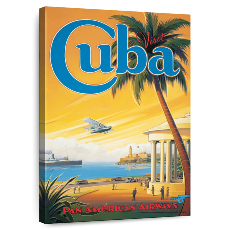 Gillard Visit Cuba, 51" H x 34" W