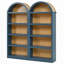 Ensemble de 2 grandes bibliothèques autoportantes-1300873023