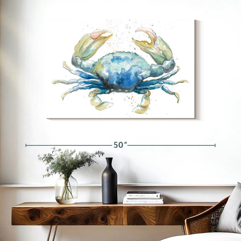 Brampt Cangrejo Azul Square, 26" H x 39" W