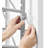 Whitmor 8-Tier Over the Door 24 Pair Metal and Resin Shoe Rack-99832407