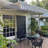 Retractable Home Patio Awning | Deck Canopy |UV Protection Sunshade | Manual Black Frame | Upgraded 2024-45055558-63869572-109194833