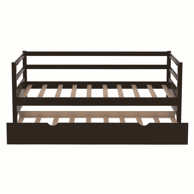 Blinera Twin Size Daybed with Trundle, Espresso