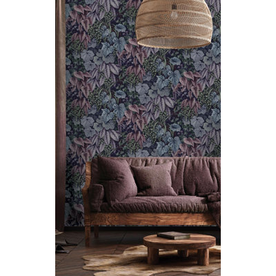 Papier peint botanique Bold Living L 33 pi x l 21 po