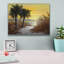 "Epic Graffiti" Sunset Path To The Beach "par Campbell Frost, art mural sur toile, 16 po x 12 po