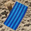Serviettes de plage en velours deux tons Stokely, 100% coton, serviettes de piscine 30 po x 60 po-2066339263
