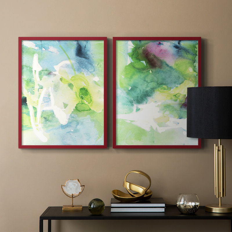 «Rising Above III», reproduction encadrée de qualité supérieure - prête à être accrochée - aucun clou requis - aucun clou requis