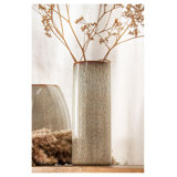like. by Villeroy & Boch Lave Home Cylindrical Vase, 3 x 8 in, Beige