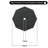 Plastic Adjustable Umbrella Table