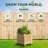 Wood Elevated Planter-706525537
