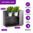 30 Inch Tall Raw Steel Planter Box, Adjustable Middle Shelf, Outdoor Rectangular Metal Garden Planter for Patio, Yard, 36Wx11Dx30H, 5-Minute Easy Assembly, Natural Rust-1770828175
