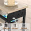 Ensemble de 2 tables d'appoint 24,4 po à 3 niveaux avec station de charge-1526945614