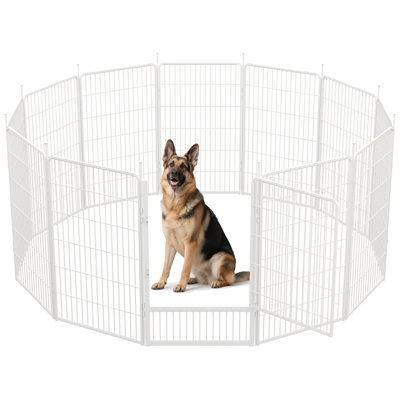 Multi-sized Metal Dog Exercise Pen Panels with 1 Doors