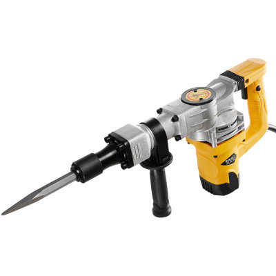 5.51"L x 14.17"W x 18.57"H Steel 1400W Demolition Hammer