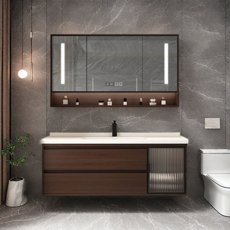 Armoire de salle de bain haut de gamme et simple de style chinois