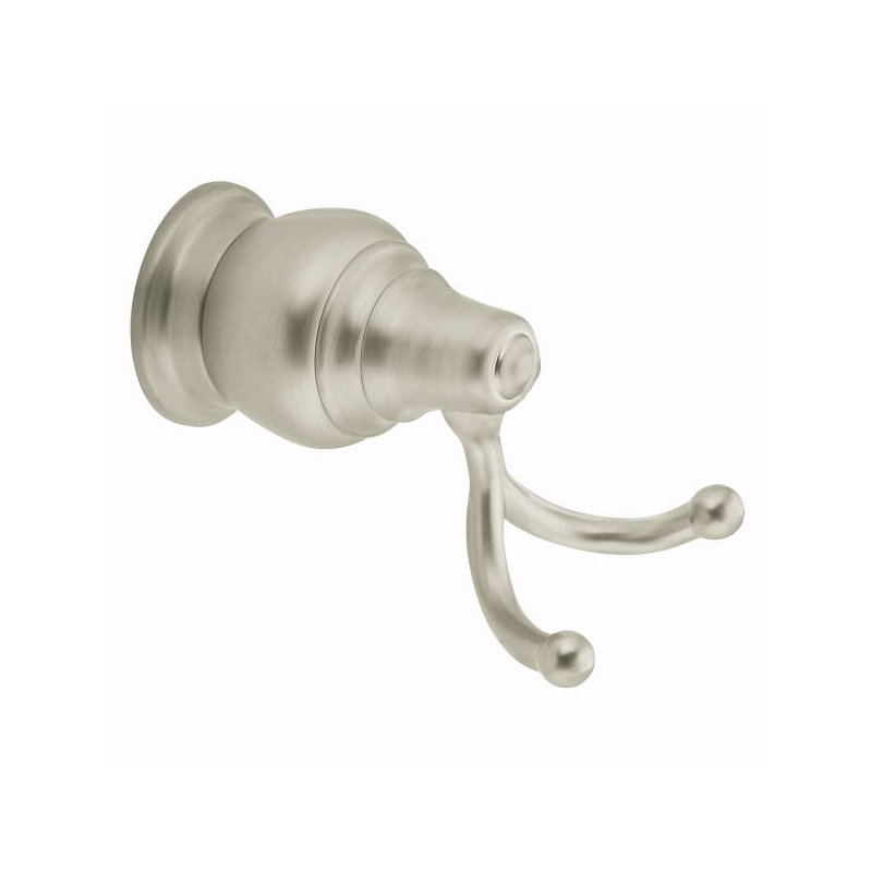 Monticello Mounting Robe Hook, Brushed Nickel
