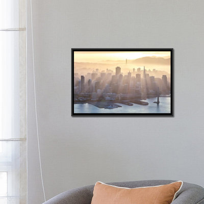 " Foggy Sunset Over Downtown San Francisco " by Matteo Colombo