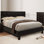 Lit plateforme tapissier Maren