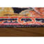 Tapis luxueux lavable à la machine, 4,9 x 7,5 pieds, 100% polyester, 1850 g / m², hauteur des poils: 0,2 pouce | Envers écologique en polyester recyclé | Parfait pour le salon et la chambre à coucher, conception douce et durable-825766291