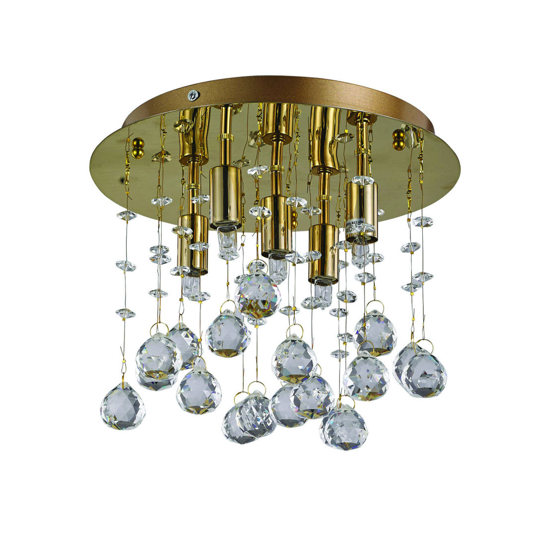 Pippa 5-Light Semi Flush Mount