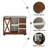 55.5 " W Kitchen Island-389950896