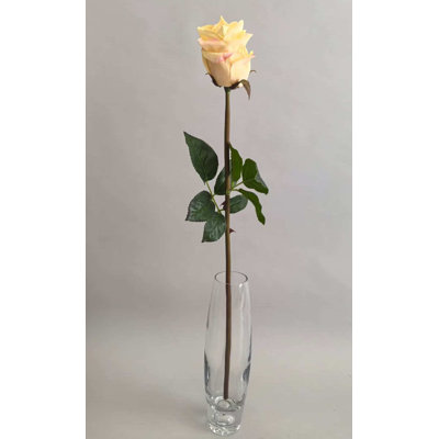 Tige de bouton de rose de jardin au toucher frais 25''
