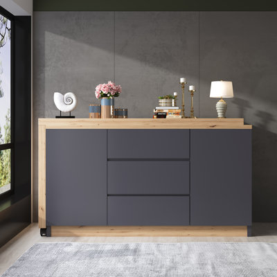 Foldable Modular L-Shaped Writing Desk