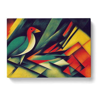 Creative Bird - Wrapped Canvas Painting