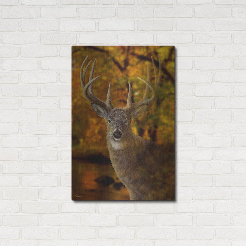 «Autumn Shade» par Gordon Semmens, H 36 po x l 24 po