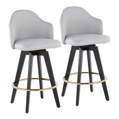 Tabouret de comptoir pivotant 26 po Arabelle