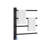 4 Bars Wall Mounted Electric Towel Warmer With Temperature Display-122482925