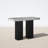 Tori Rectangular Concrete Outdoor Bar Table