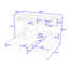Lit superposé simple avec tablettes Essy par Harriet Bee-1116401756