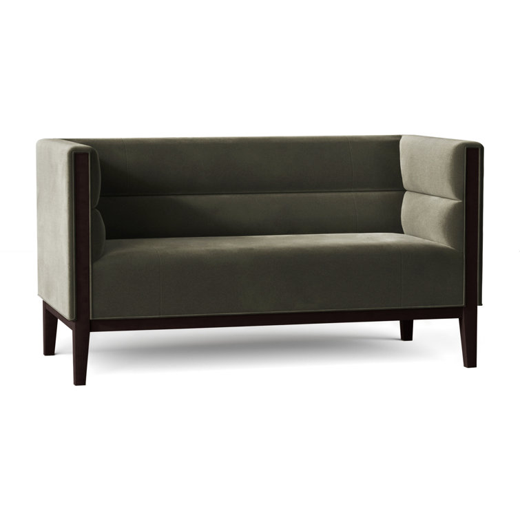 Dyson 58" Tuxedo Arm Loveseat