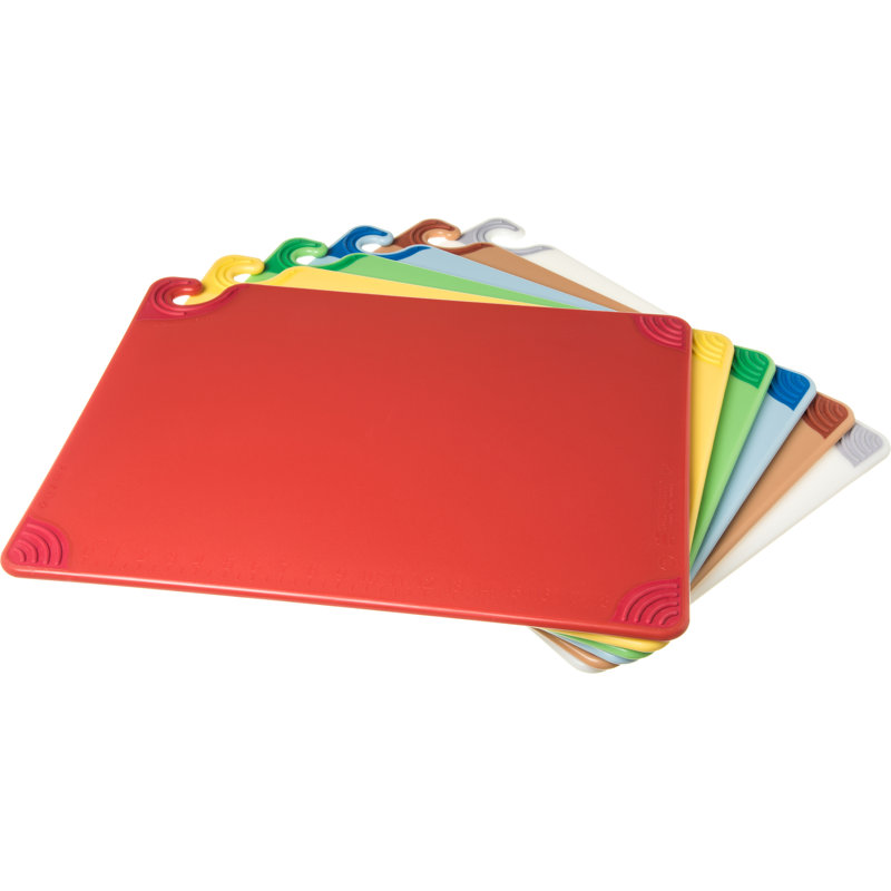 Ensemble de planche à découper 15 po x 20 po x 0,5 po Saf-T-Grip, L 18 po x L 24 po
