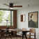 Ceiling Fans with Lights Dimmable and Remote Control Flush Mount