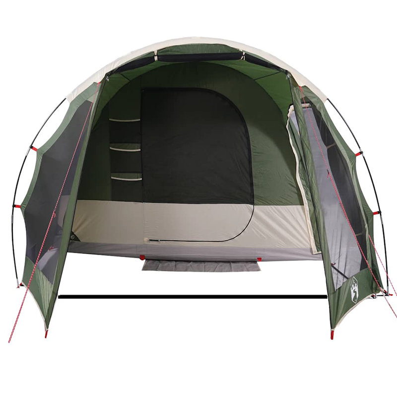 Tente familiale 6 personnes Vidaxl imperméable, Vert