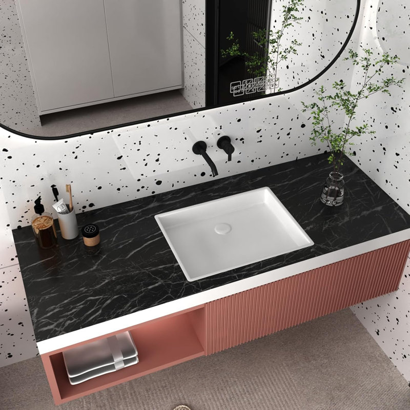 Rouleau de papier peint auto-adhésif en marbre Marble pour la décoration intérieure - imperméable, amovible, sans résidus