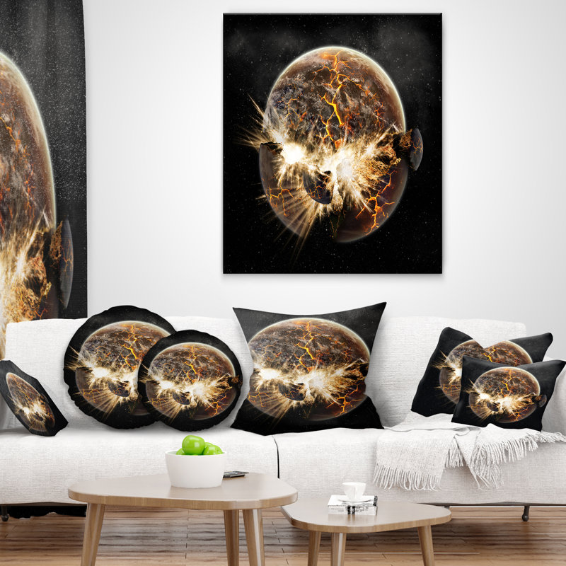 Reversible Throw Pillow