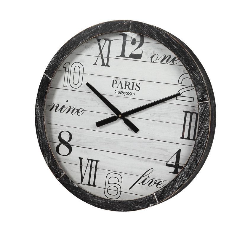 Wood Wall Clock