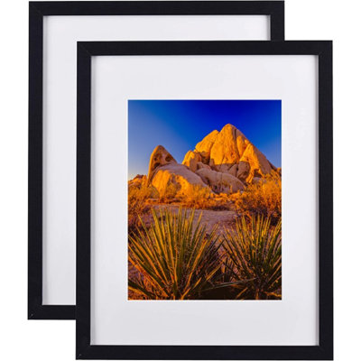 Naja Matte Picture Frame - Set of 2 with Mat
