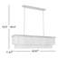 Luminaire suspendu linéaire 7 lumières Elora