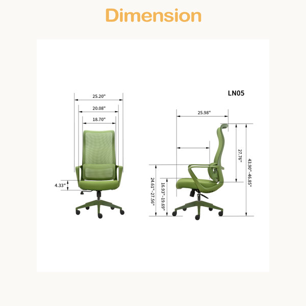 Dimensions du produit